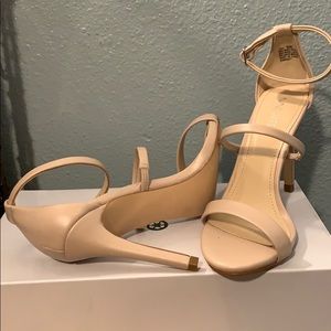 Nine West Nude Heels